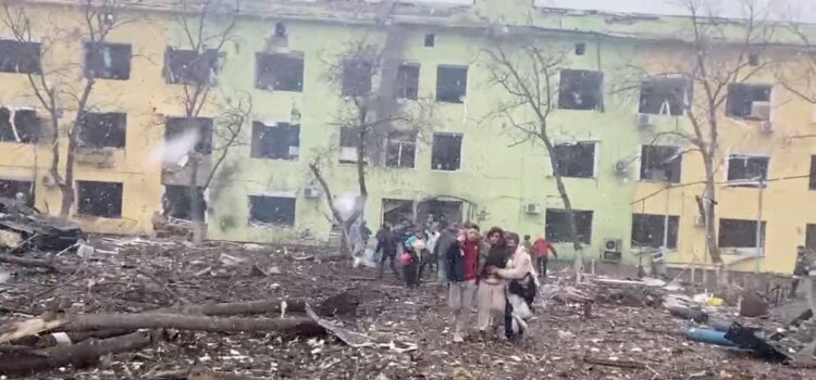 Russia says claim that it bombed a children's hospital are 'fake news'